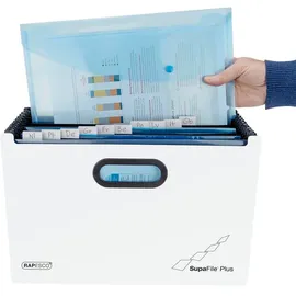 Rapesco RAPESCO® Fächermappe Supafile Plus 13 Fächer weiß, 1 St.