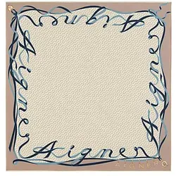 Aigner Seasonal Carre Alpaca Beige, beige blau
