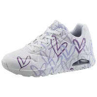 SKECHERS Uno Spread The Love Damen Lila/Weiß 38
