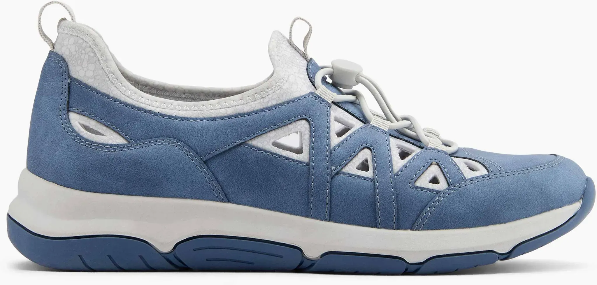 Easy Street  Halbschuh Blau, Damen, Größe: 7 1/2, Material: PU/Textil - Easy Street  Halbschuh Blau, Damen, Größe: 7 1/2, Material: PU/Textil - woman - Blau
