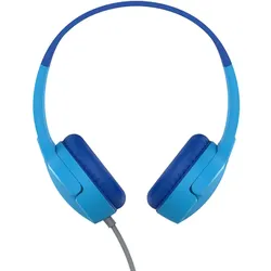 Belkin SoundForm Mini Kopfhörer Kabelgebunden Kopfband Anrufe/Musik/Sport/Alltag Blau