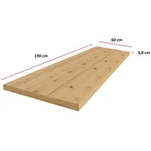 Küchen-Preisbombe Küchen Arbeitsplatte 190cm 38 mm Küchenzeile Küchenblock Eiche Artisan Eko Stilo