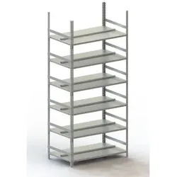 COMPACT Grundregal 2200x1000x600 Kapazität: 144 Ordner 6 Böden, vzk