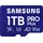 Samsung PRO Plus SDHC (2024) inkl. USB-Reader, Micro-SD Speicherkarte, 1 TB, 180 MB/s