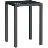 vidaXL Gartentisch 50 x 50 x 72 cm Anthrazit