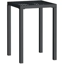 vidaXL Gartentisch 50 x 50 x 72 cm Anthrazit