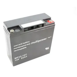 Multipower MP22-12C Blei Akku 22000 mAh 1 St.