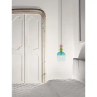 Nova Luce Murano 1-flg. Ø 16 cm mehrfarbig Glas