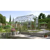Vitavia Gewächshaus Jupiter 11500 Alu 11,5 m2 inkl. Fundament