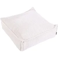 Beliani Bodenkissen Allozai 55 x 55 cm Beige