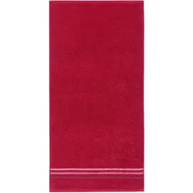 SCHIESSER Skyline Color Duschtuch 2 x 70 x 140 cm rot