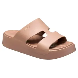 Crocs Getaway Platform H-strap Sandalen Latte 41-42