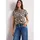 STREET ONE Shirttop mit Leo-Muster Beige 34