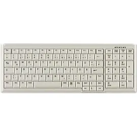 Cherry Active Key Mini Desk Keyboard, grau, USB, DE (AK-7000-U-W/GE)