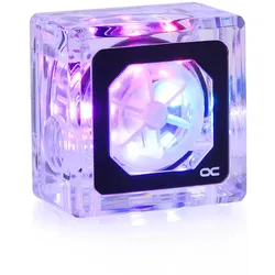 Alphacool 17464, Schwarz, Transparent, Durchflussanzeiger, Flüssigkeit, Plexigla