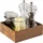APS Holzbox -WOODY-15 x 15 cm, H: 5,5 cm,