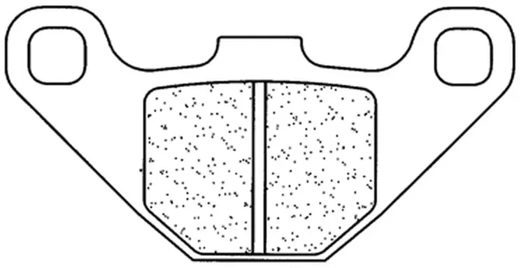 CL BRAKES Bremsbeläge CL BRAKES Quad Sintermetall - 2469ATV1