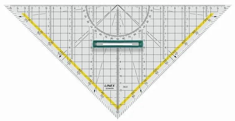 Linex 2632 45° Dreieck Acryl Transparent 1 Stück(e)
