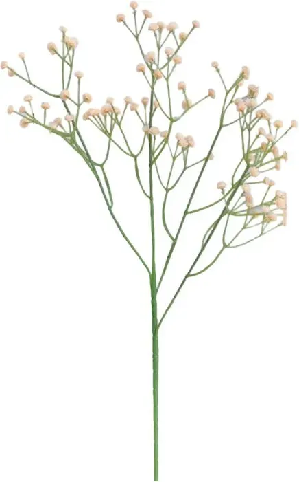【3 € Rabatt ab 10 €】Wei's moment 5 Stück künstliche Gipsblumen, Kunstblumen aus Seide und Kunststoff, realistische Blumenarrangements, Hochzeitsdekoration, Tischdekoration, Champagnerfarben