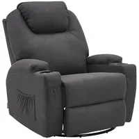 MCombo Massagesessel Fernsehsessel Relaxsessel 7020, mit Heizung, Dreh 360°