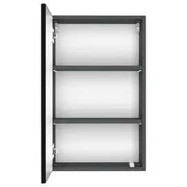 WELLTIME Hängeschrank "Kaunas", grau B:40cm H:64cm T:20cm, Holzwerkstoff, Schränke, Hängeschrank, BxTxH: 40x20x64 cm