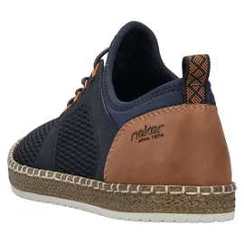 Rieker Slip-Ons Herren Blau/Braun 43