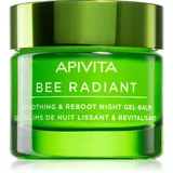 Apivita Bee Radiant Night Gel-Balm glättendes und entschlackendes Gel-Balsam für die Nacht 50 ml