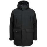 JACK & JONES Finn Parka schwarz S