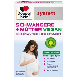 Doppelherz® system Schwangere + Mütter vegan