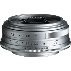 Voigtländer 27/2.0 Ultron silber Fuji X-Mount