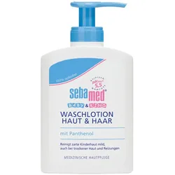 sebamed Waschlotion für Haut & Haar Baby Duschgel & Seife 200 ml 