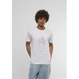 Mister Tee One Line Fruit Weiß L