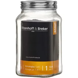 Ritzenhoff & Breker Vorratsglas VIO 1,4 l 4 St.