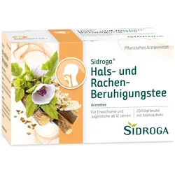 Sidroga Hals- und Rachen-Beruhigungstee Filterbeutel 20X1.75 g Tee