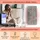 Klarstein 2-in-1 Infrarotheizung & Konvektor, Infrarotheizung mit Thermostat 700W, IP24-Infrarotheizung zur Wandmontage mit App-Steuerung,