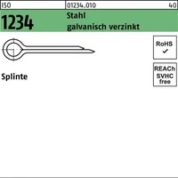 Industrial Quality Supplies ISO 1234 Splinte Stahl 2,5 x