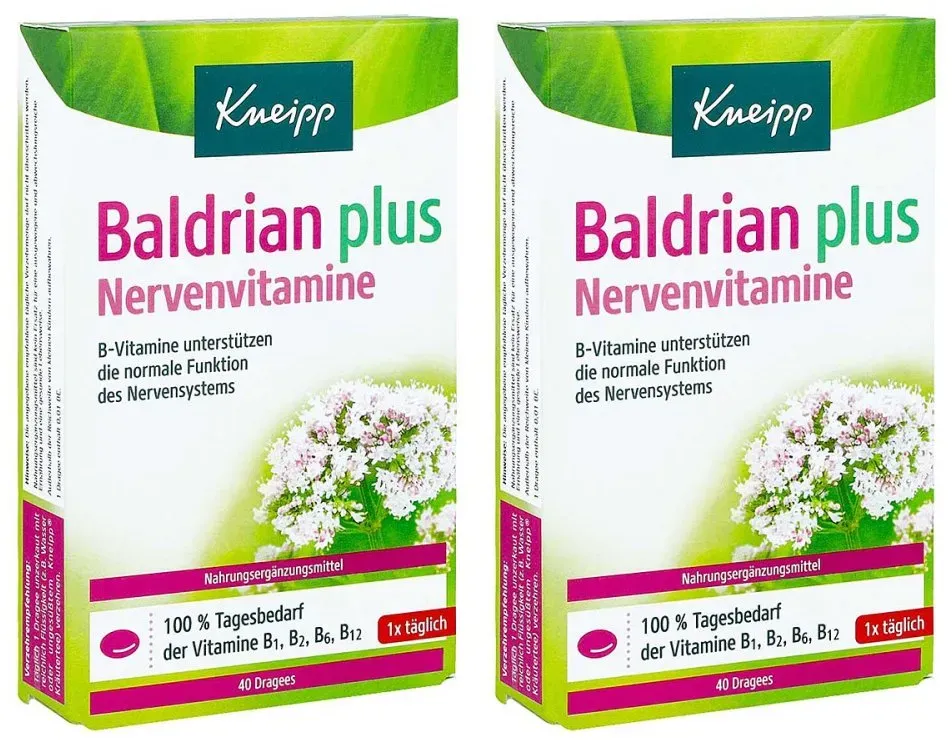 Kneipp Baldrian Plus Nervenvitamine Dragees