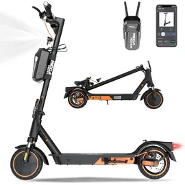 Mega Motion Elektroscooter E-Scooter mit Straßenzulassung ABE 8.5 Zoll Elektroroller mit 400W, APP, 20KM/H, 7,8AH 15KG Gewicht, faltbar, Duales Brems, Zwei Stoßdämpfer, Geeignet für Erwachsene