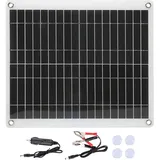 25-w-flexibles, Tragbares Solarpanel Für Camping, Reisen Und Wohnwagen