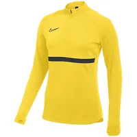 Nike Damen Women's Academy 21 Drill Top, Tour Yellow/Black/Anthracite/Black,