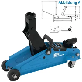 Güde Rangierwagenheber Metall 135-340 mm blau