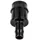 tecuro Schlauchverbinder Ø 14 mm x 28 mm schwarz