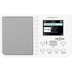 TechniSat STERNRADIO IR 2 Internet-Radio (Internetradio, 2 W) weiß