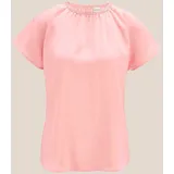 Madeleine Shirtbluse mit Glanz-Akzent Rosa 38