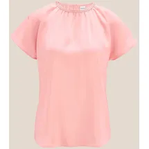 Madeleine Shirtbluse mit Glanz-Akzent Rosa 38