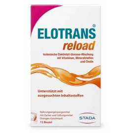 STADA Elotrans reload Orangen-Geschmack 15 Beutel