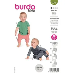 burda Schnitt 9246 „Babyshirt & Pumphose“