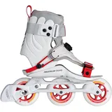 Powerslide Doop Urban 100 Inline-skates - White / Grey / Red - EU 36-43