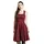 Hell Bunny Irvine Pinafore Dress Latzkleid Rot S
