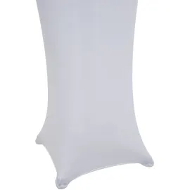 Mendler Stehtischhusse HWC-J30 Weiß Ø 60 cm